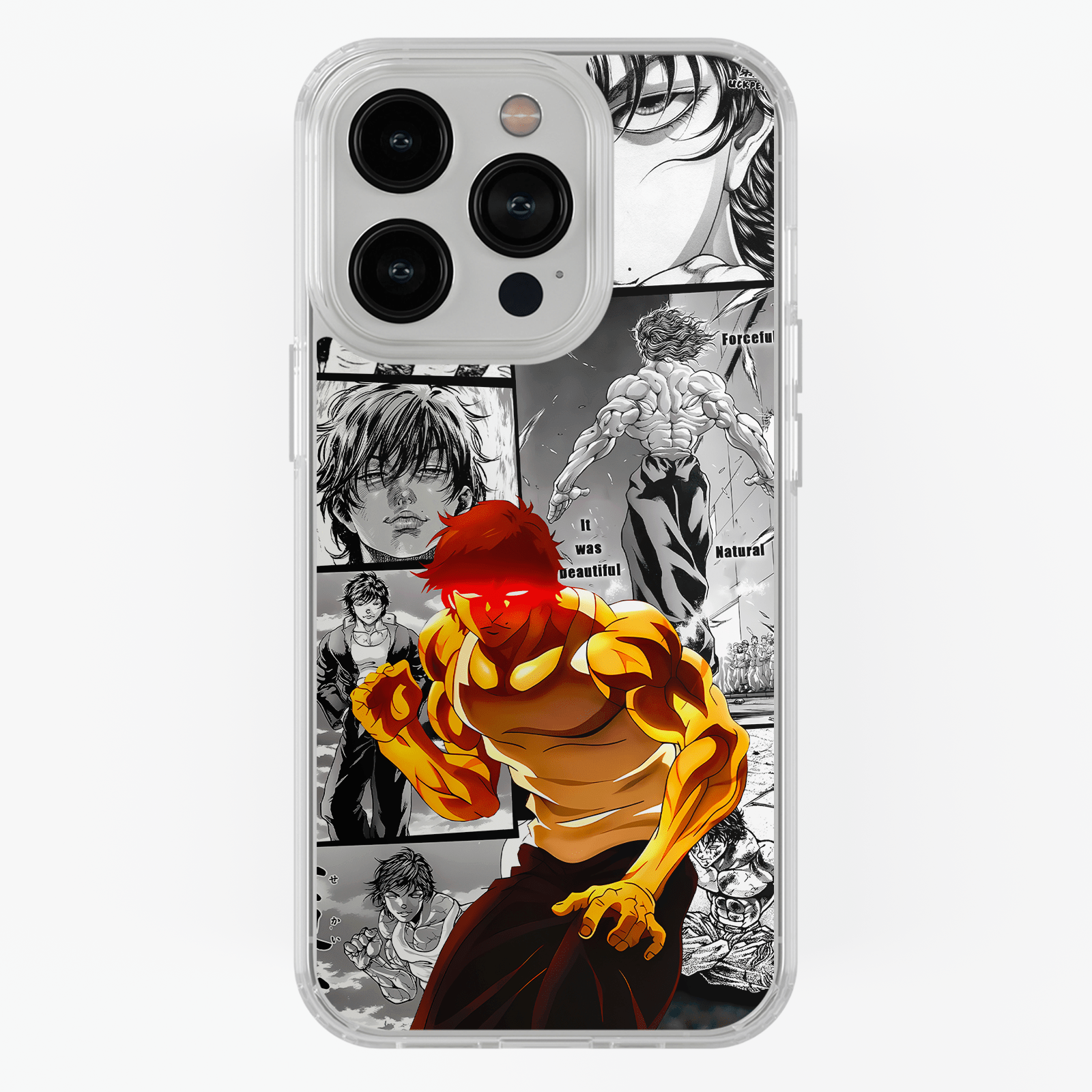 Funda Baki Hanma - D3 (Baki) - Kiracases by Pulso creativo
