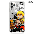 Funda de Bakugo x Zenitsu para iPhone y Samsung | Kira Cases