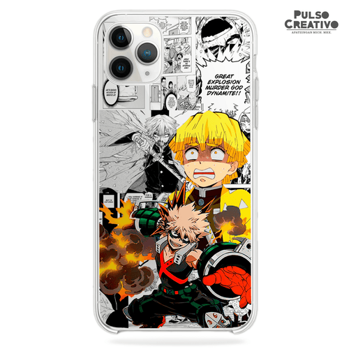Funda de Bakugo x Zenitsu para iPhone y Samsung | Kira Cases