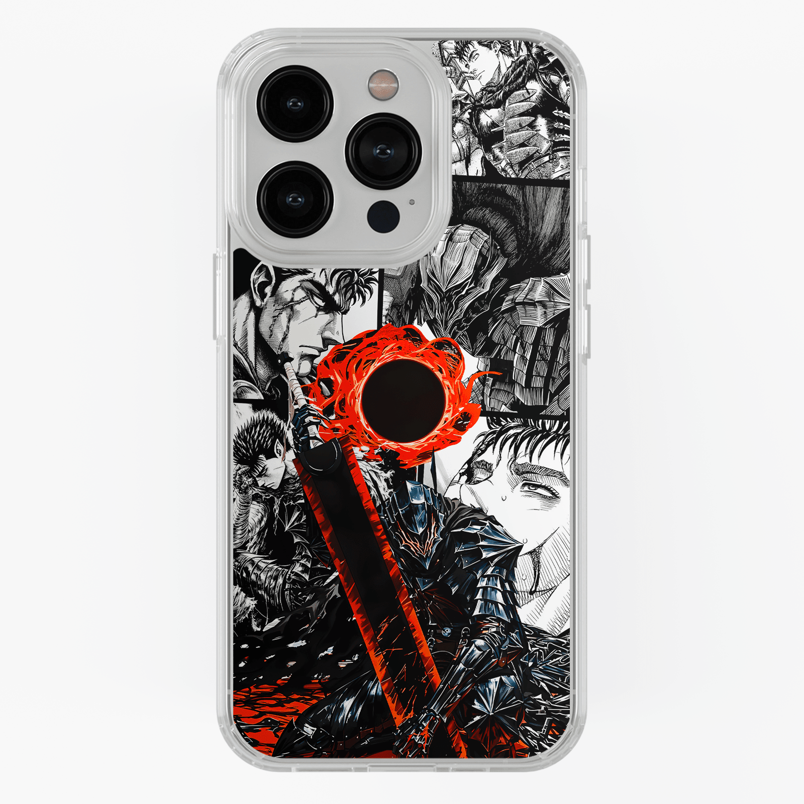 Funda de Berserk - Guts D15 para iPhone y Samsung | Kira Cases