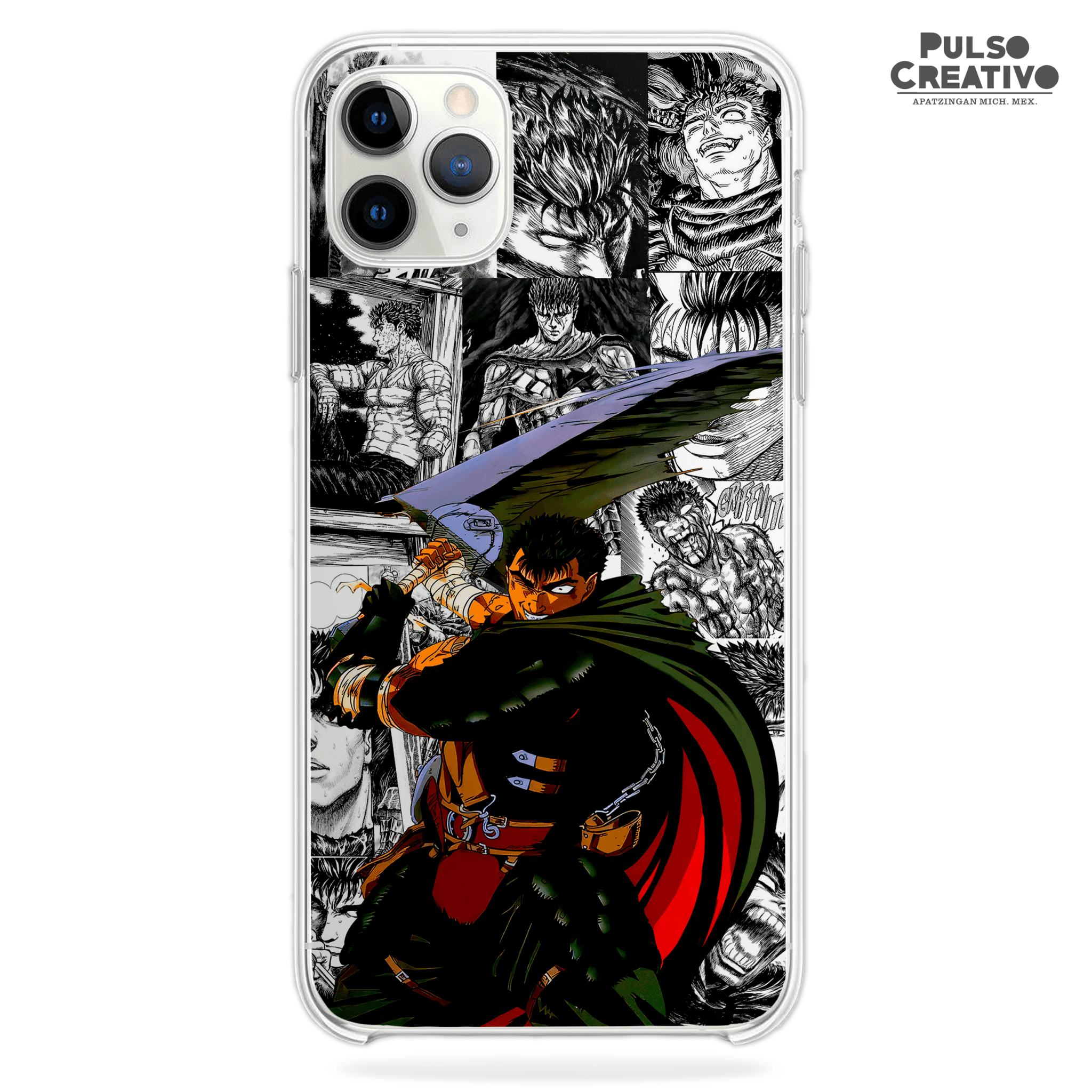 Funda de Berserk - Guts D7 para iPhone y Samsung | Kira Cases