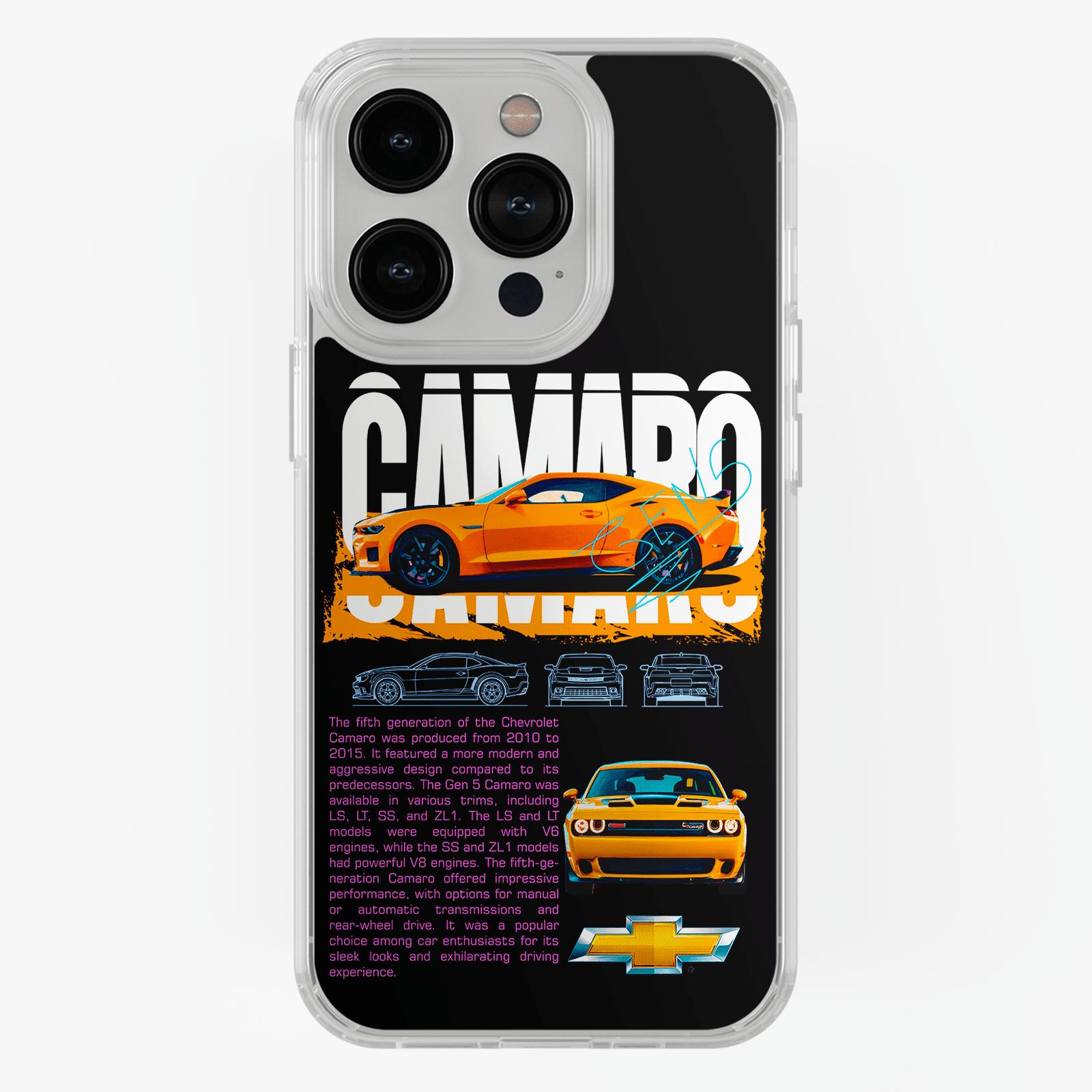 Funda de Camaro para iPhone y Samsung | Kira Cases