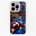 Funda Capitán América - D1 (MARVEL) - Kiracases by Pulso creativo