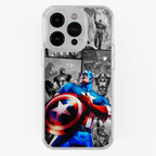 Funda Capitán América - D2 (MARVEL) - Kiracases by Pulso creativo