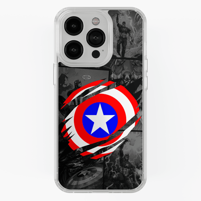 Funda Capitán América - D8 (MARVEL)