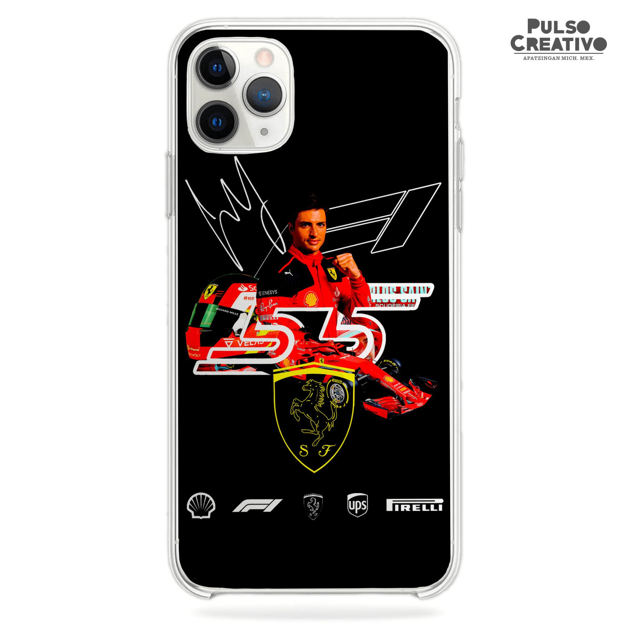 Funda de Carlos Sainz Jr para iPhone y Samsung | Kira Cases