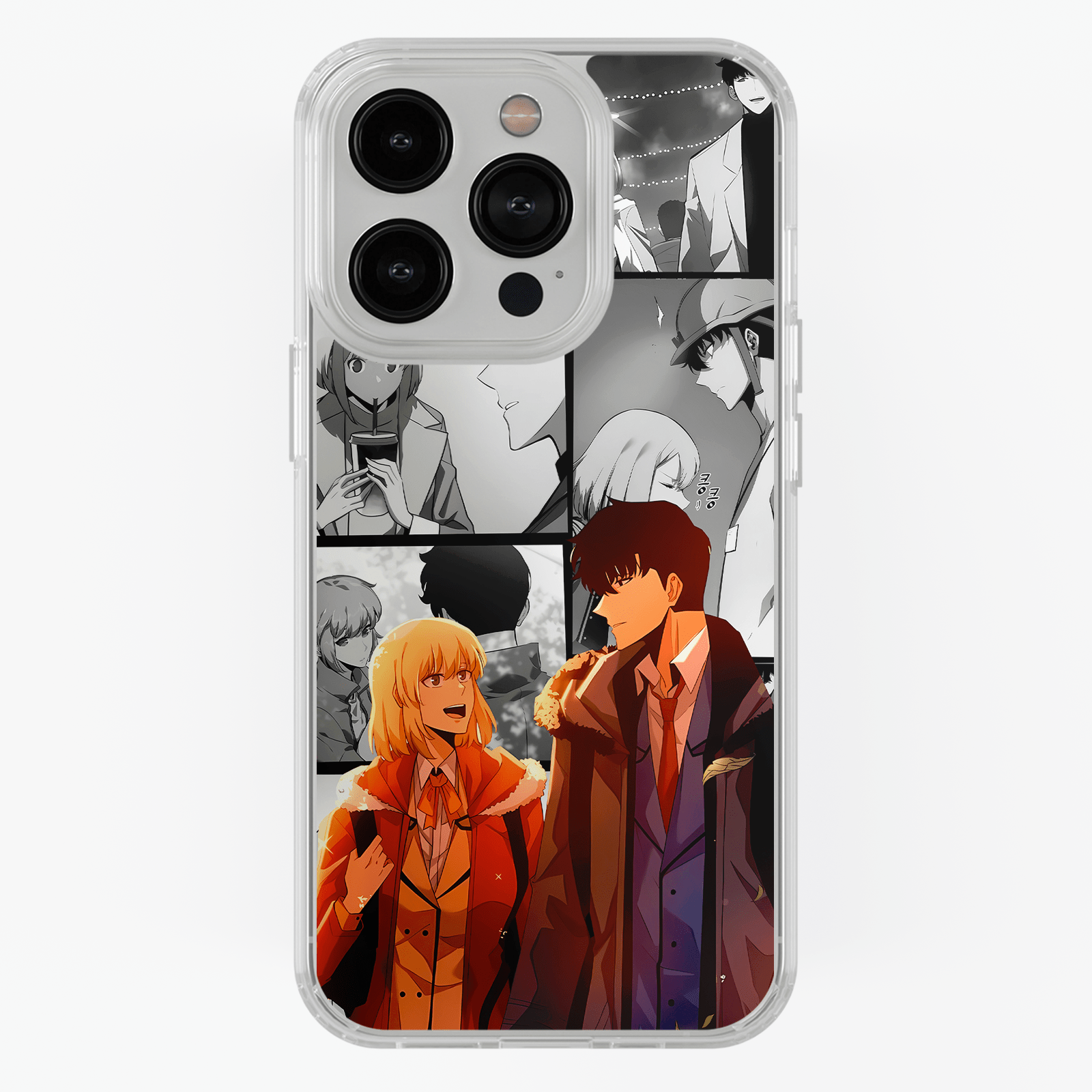 Funda Cha Hae In x Sung Jin Woo - D1 (Solo Leveling) - Kiracases by Pulso creativo