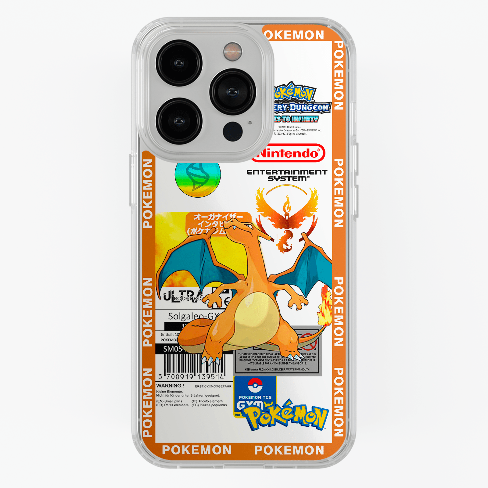 Funda Chariza - D1 (Pokemon) - Kiracases by Pulso creativo