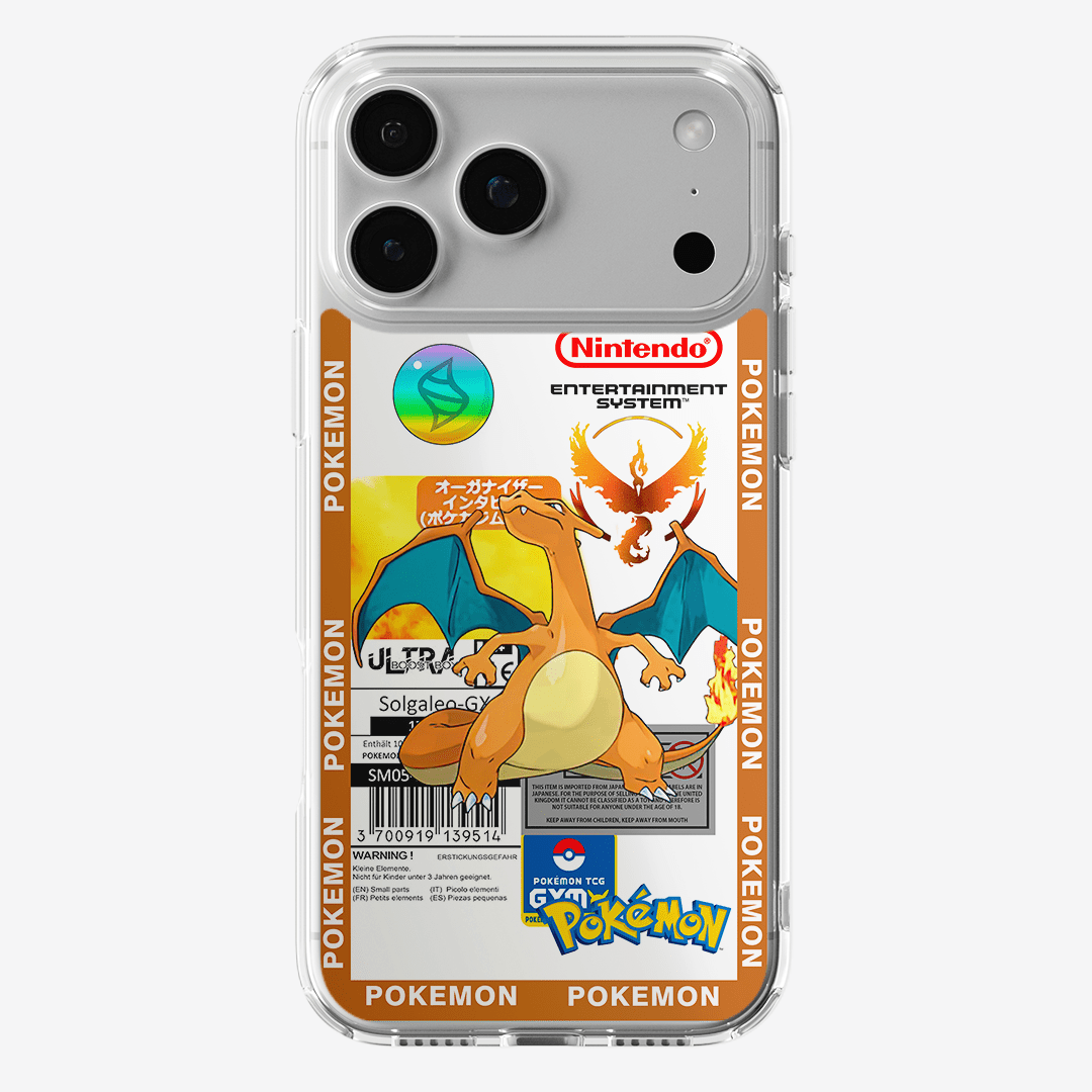 Funda Chariza - D1 (Pokemon) - Kiracases by Pulso creativo