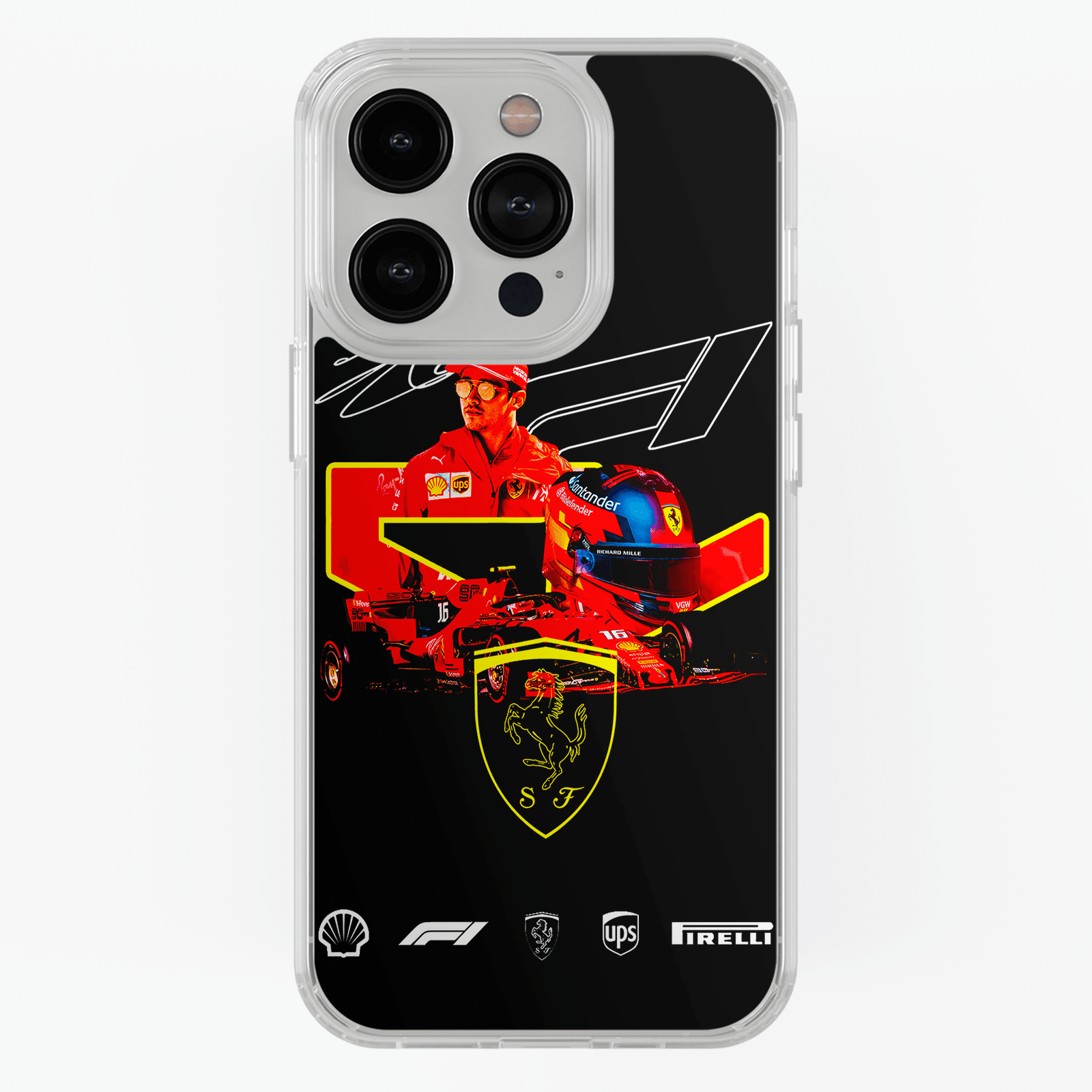 Funda de Charles Leclerc para iPhone y Samsung | Kira Cases