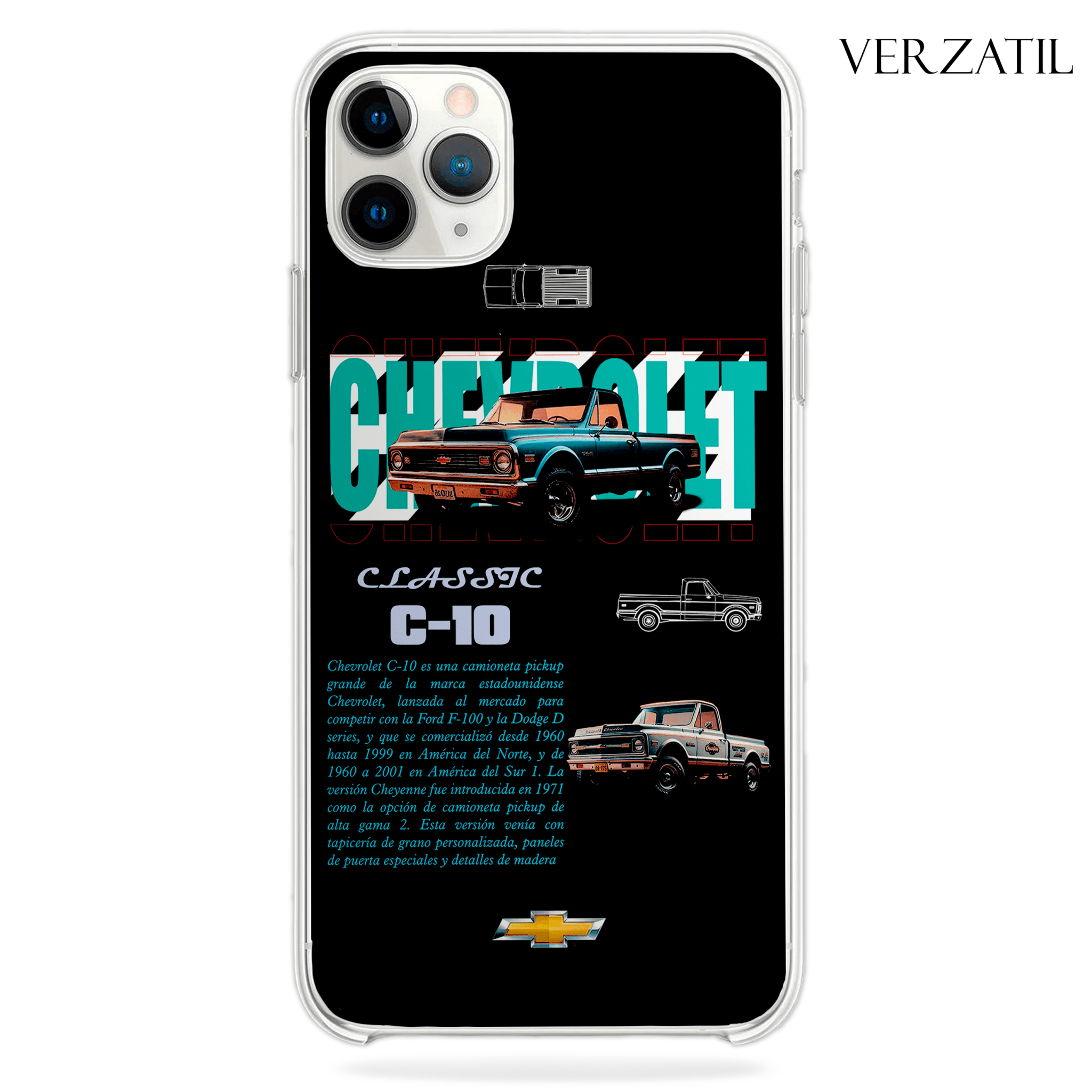 Funda de Chevrolet C10 para iPhone y Samsung | Kira Cases