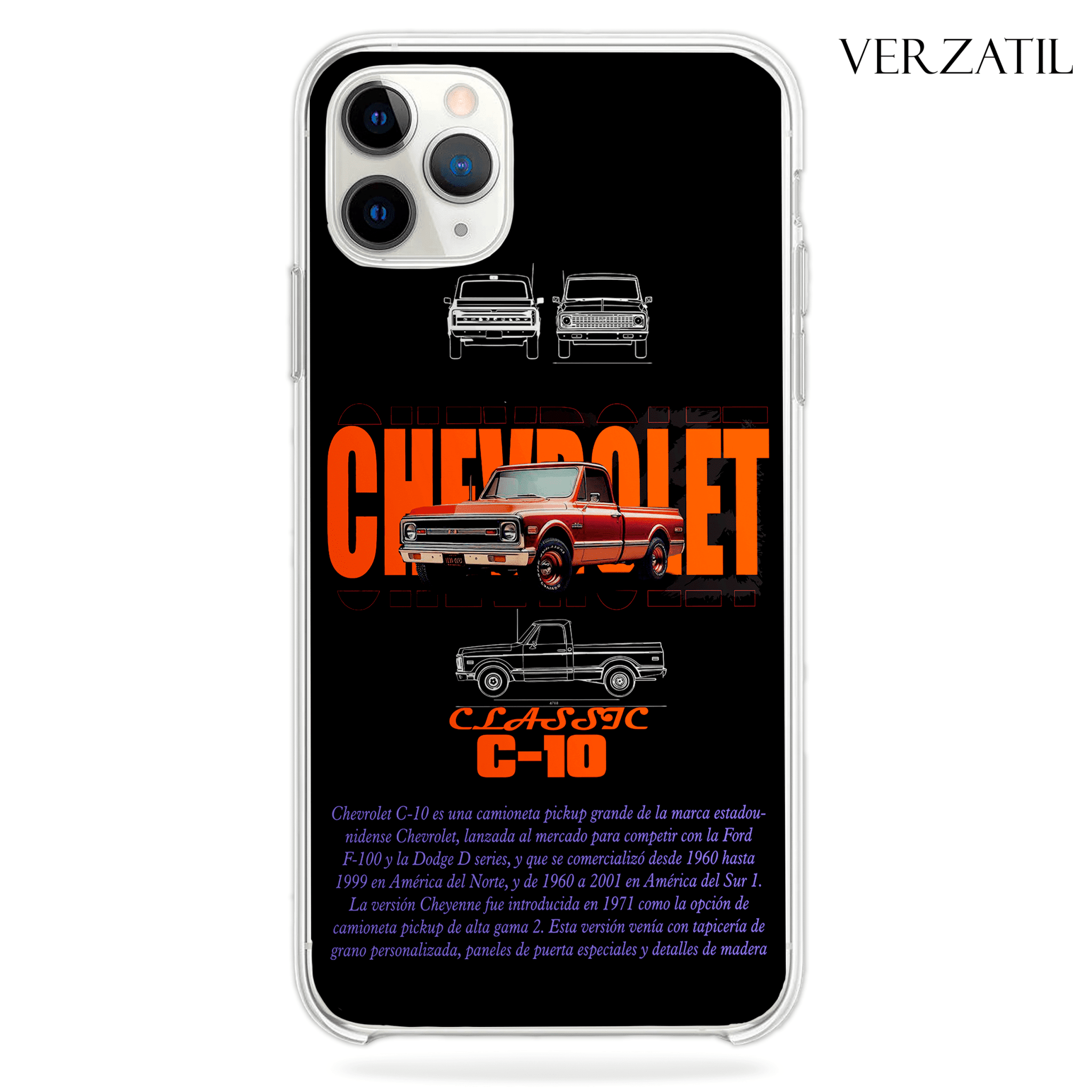 Funda de Chevrolet C10 para iPhone y Samsung | Kira Cases