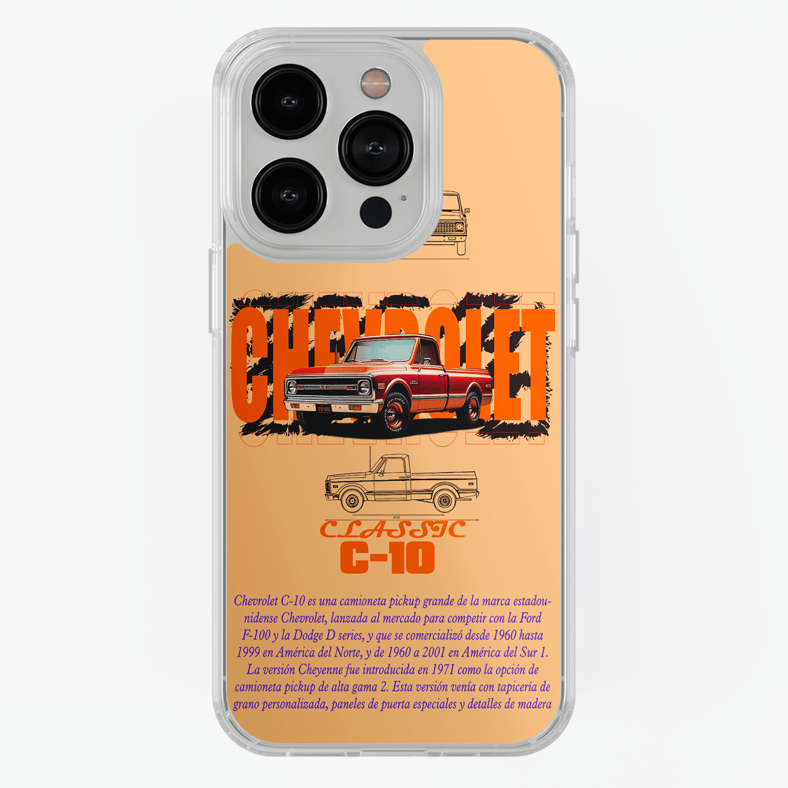Funda de Chevrolet C10 para iPhone y Samsung | Kira Cases