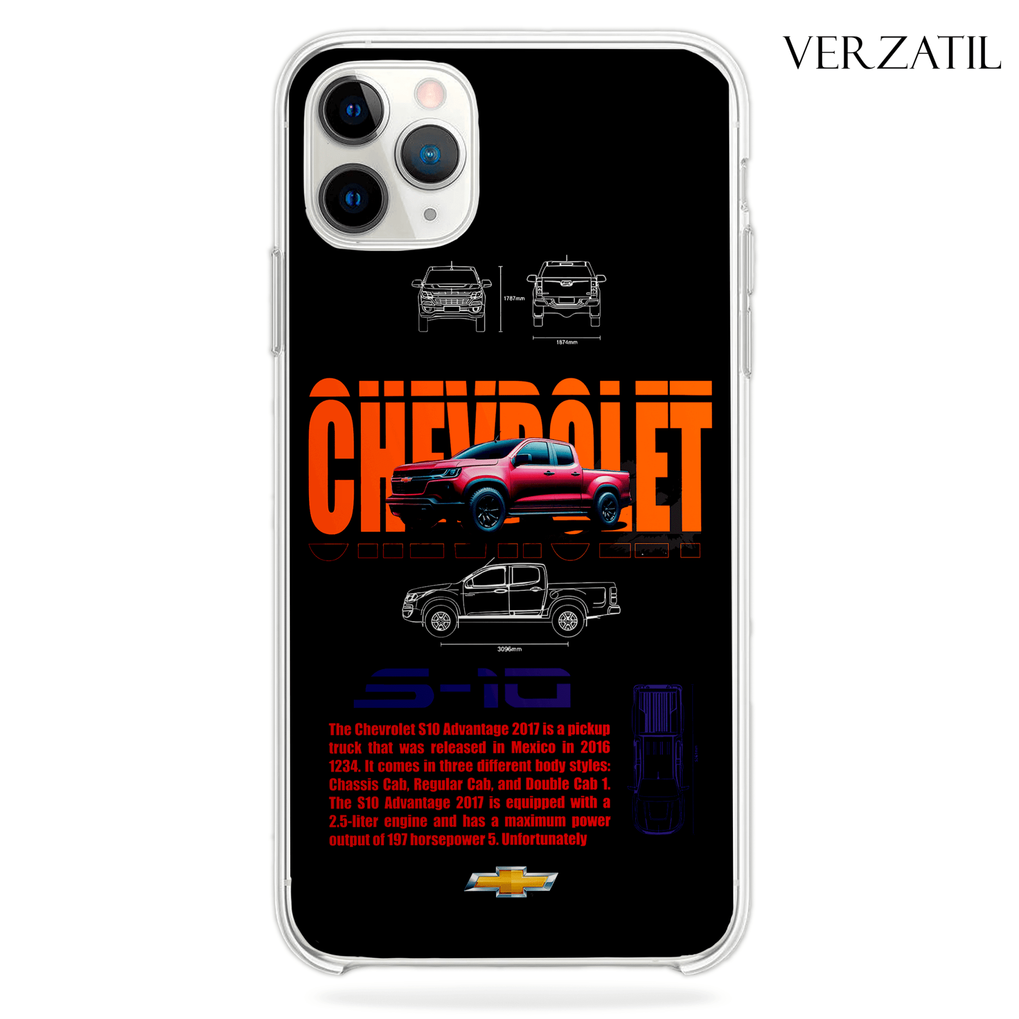 Funda de Chevrolet S10 Advantage para iPhone y Samsung | Kira Cases