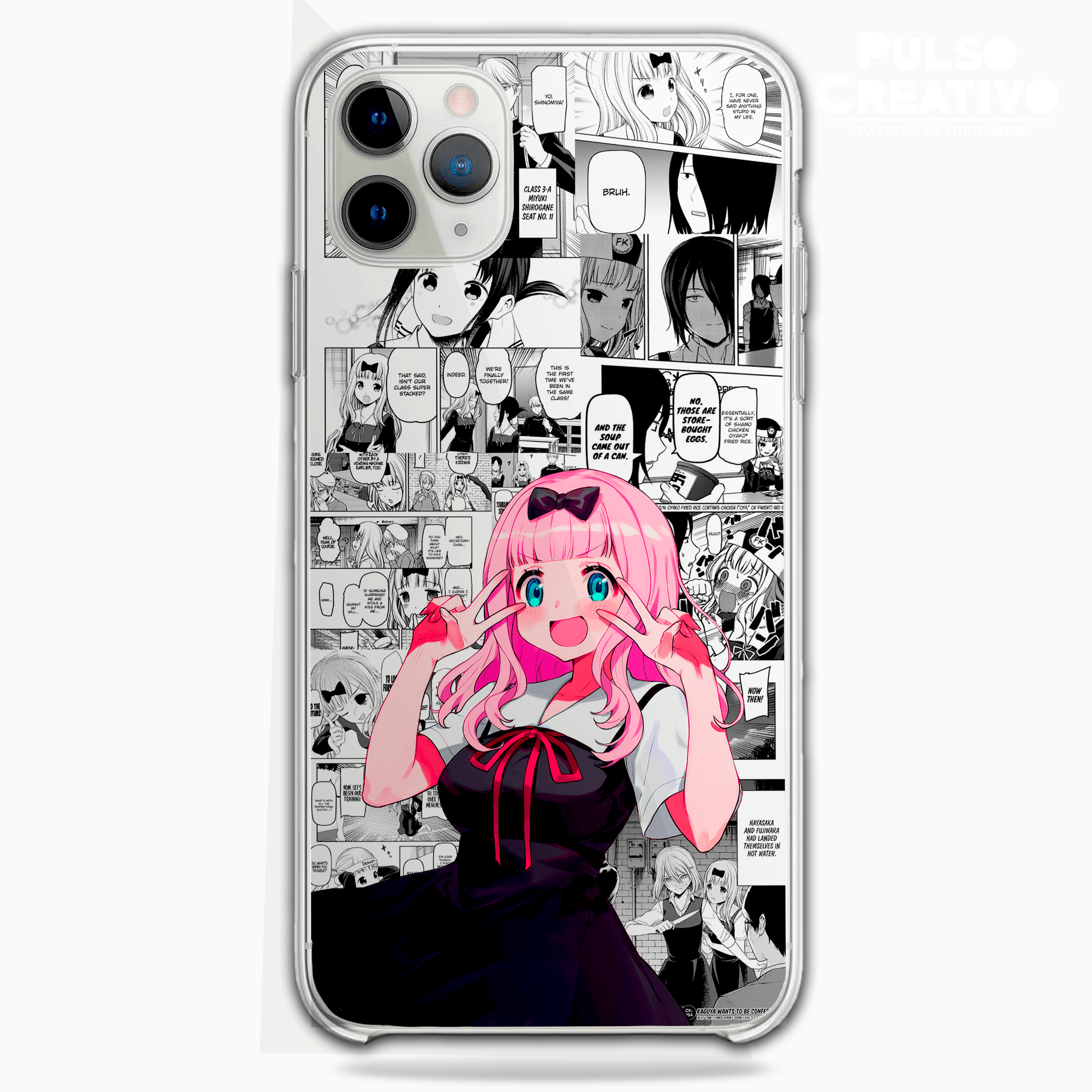 Funda Chika Fujiwara - D1 (Kaguya-Sama) - Kiracases by Pulso creativo