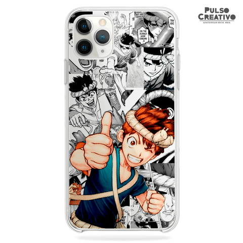 Funda Chrome - D1 (Dr. Stone) - Kiracases by Pulso creativo