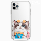 Funda Cute Cat v2 - Kiracases by Pulso creativo