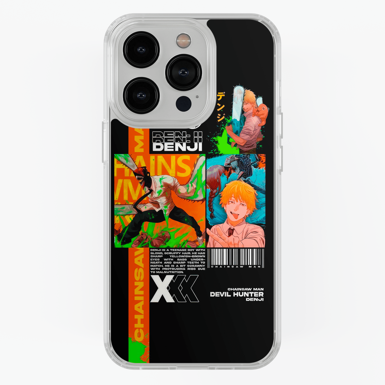 Funda Denji mod3 - Kiracases by Pulso creativo