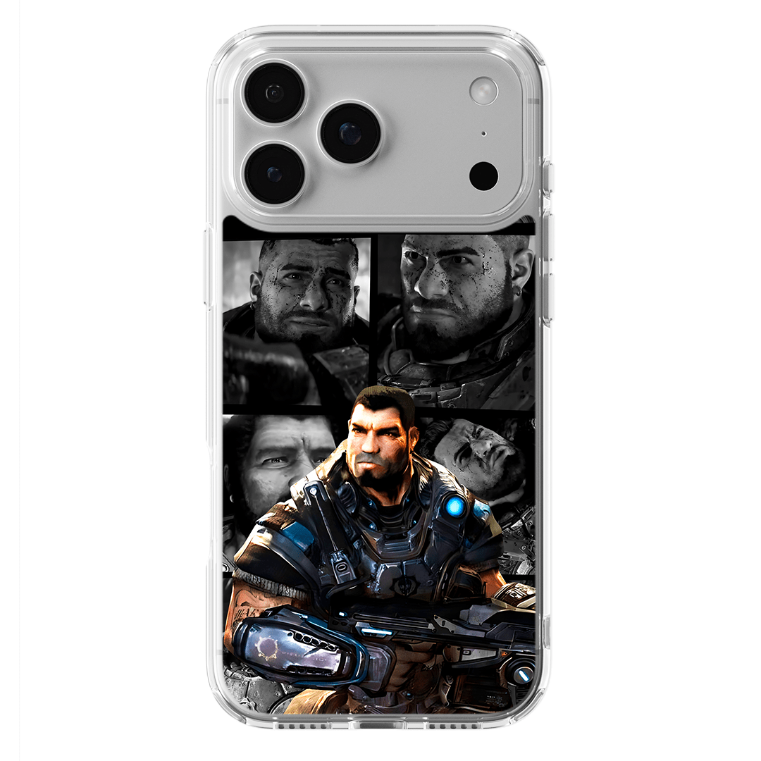 Funda Dominic - D3 (Gears Of Wars) - Kiracases by Pulso creativo