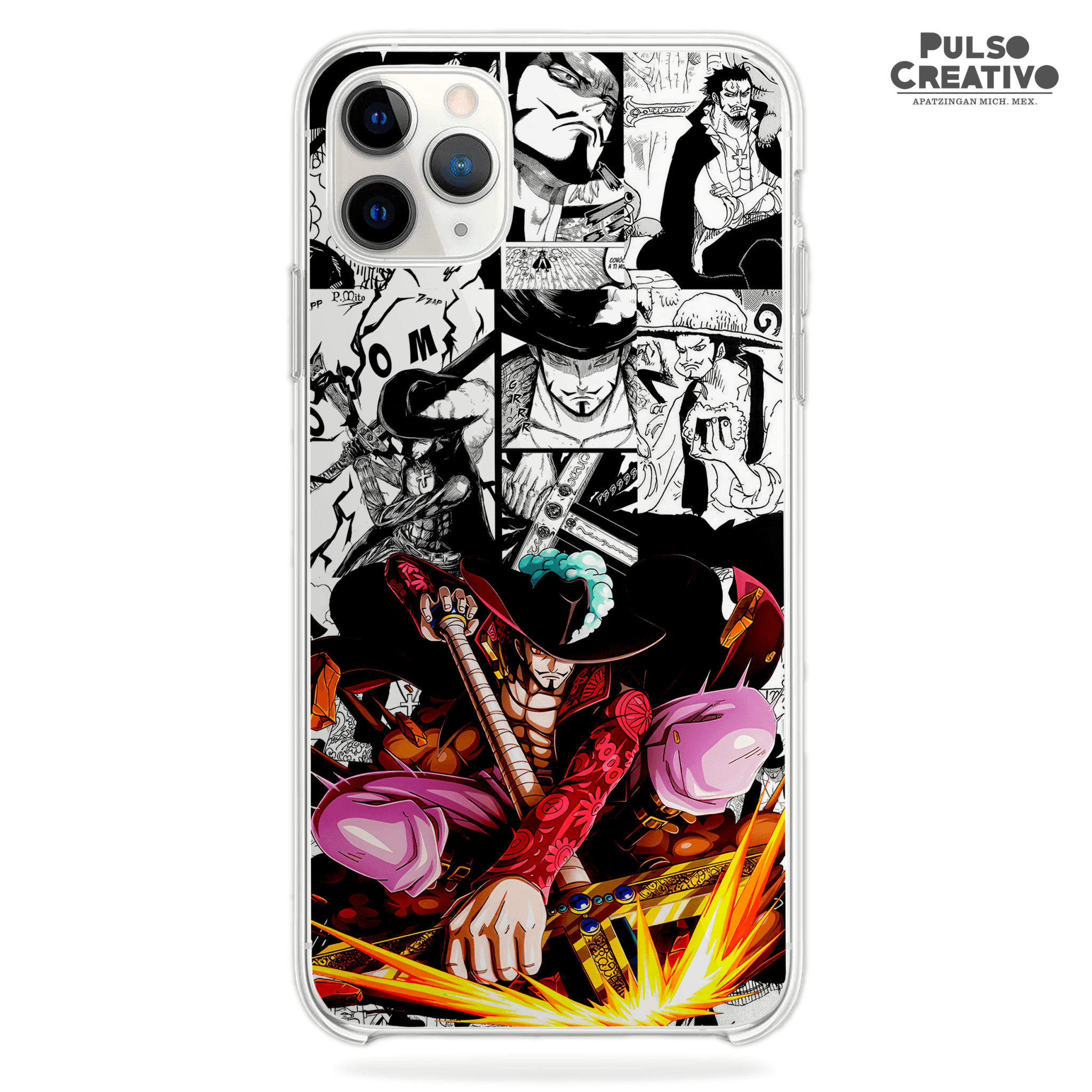 Funda Dracule Mihawk - D1 (One Piece) - Kiracases by Pulso creativo