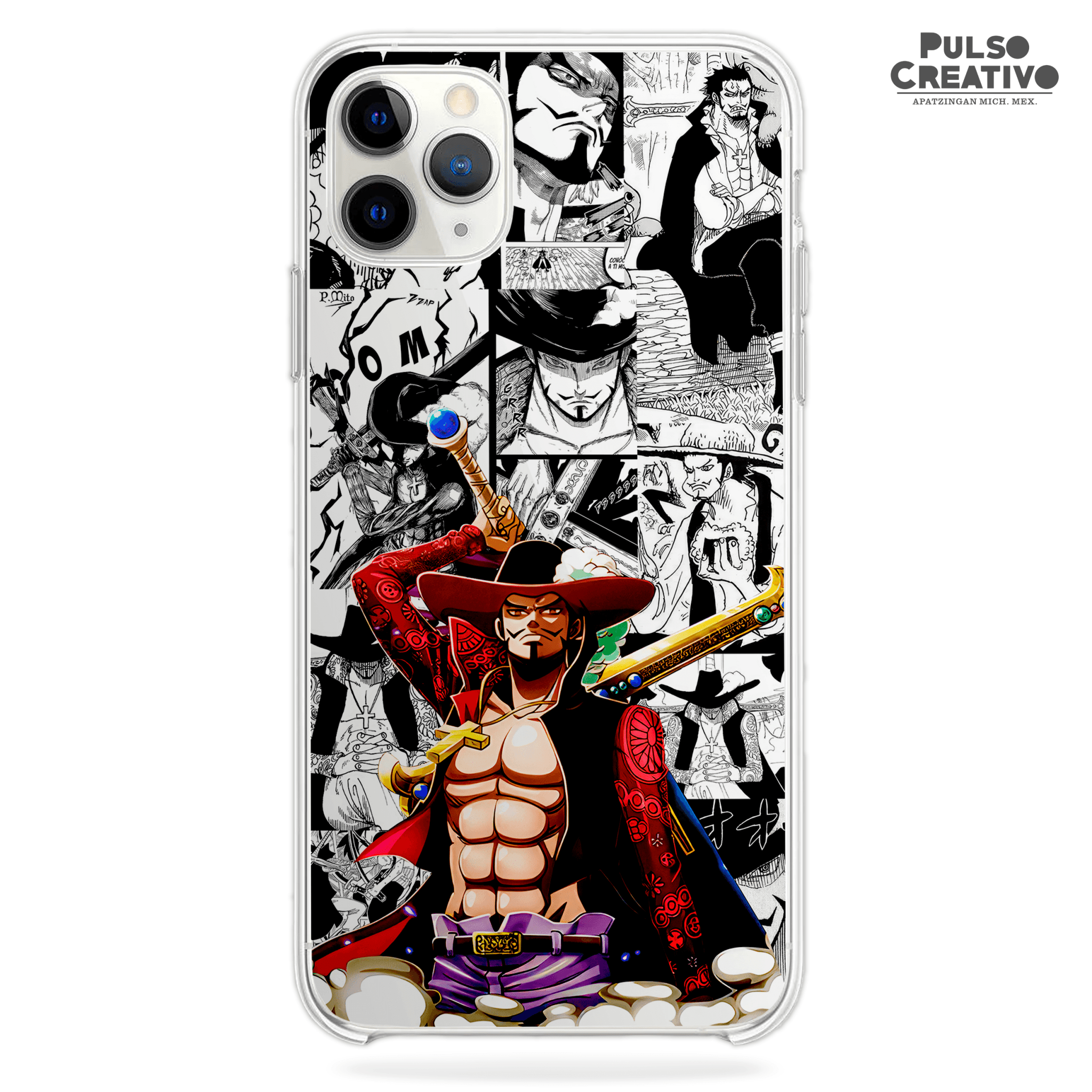 Funda Dracule Mihawk - D2 (One Piece) - Kiracases by Pulso creativo