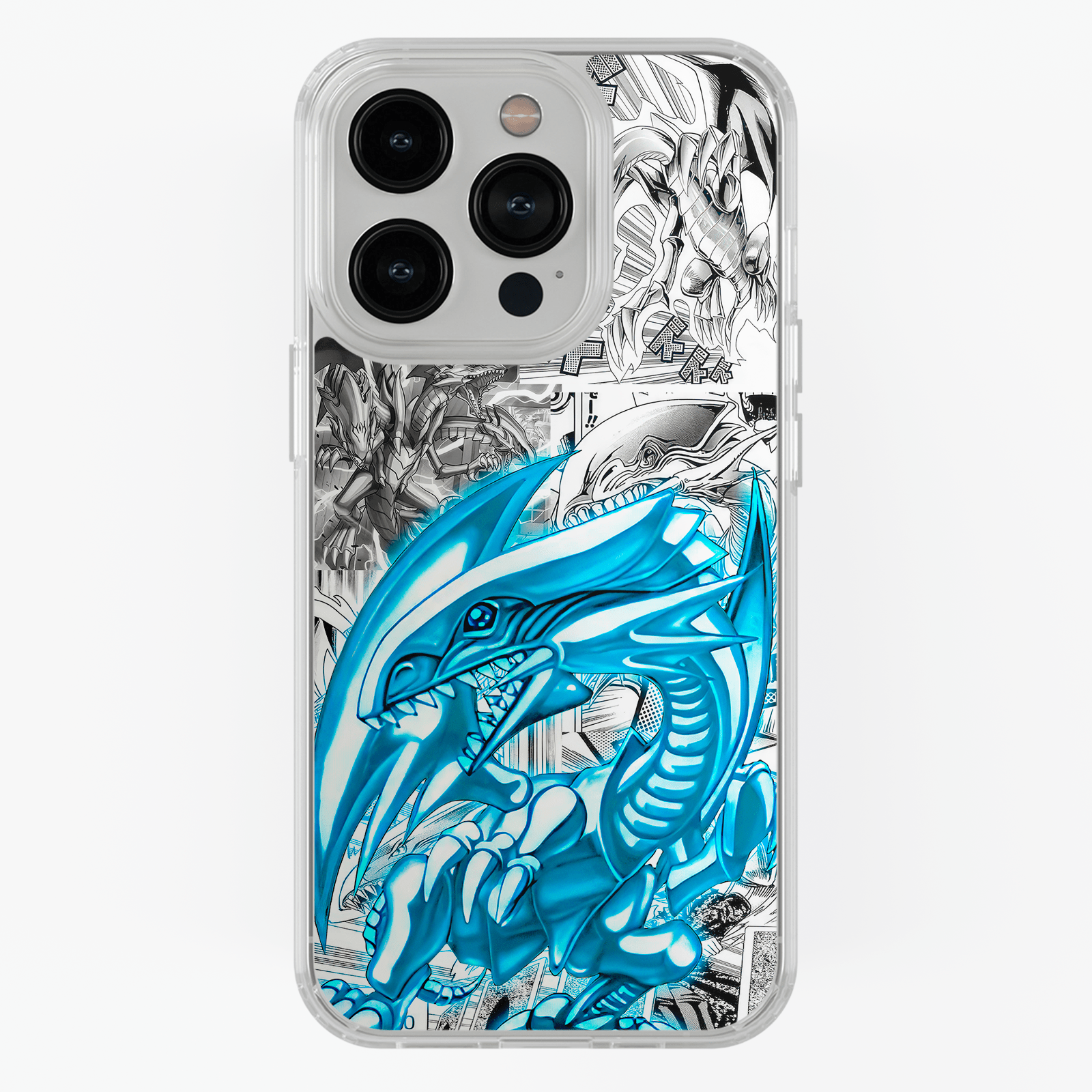 Funda Dragon Blanco De Ojos Azules - D1 (Yu Gi Oh) - Kiracases by Pulso creativo