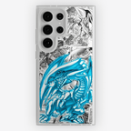 Funda Dragon Blanco De Ojos Azules - D1 (Yu Gi Oh) - Kiracases by Pulso creativo
