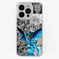 Funda de Dragon Blanco De Ojos Azules para iPhone y Samsung | Kira Cases