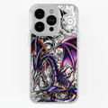 Funda de Dragon Negro De Ojos Rojos para iPhone y Samsung | Kira Cases