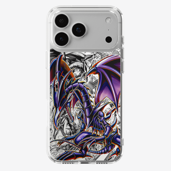 Funda Dragon Negro De Ojos Rojos - D1 (Yu Gi Oh)