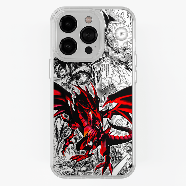 Funda Dragon Negro De Ojos Rojos - D2 (Yu Gi Oh)