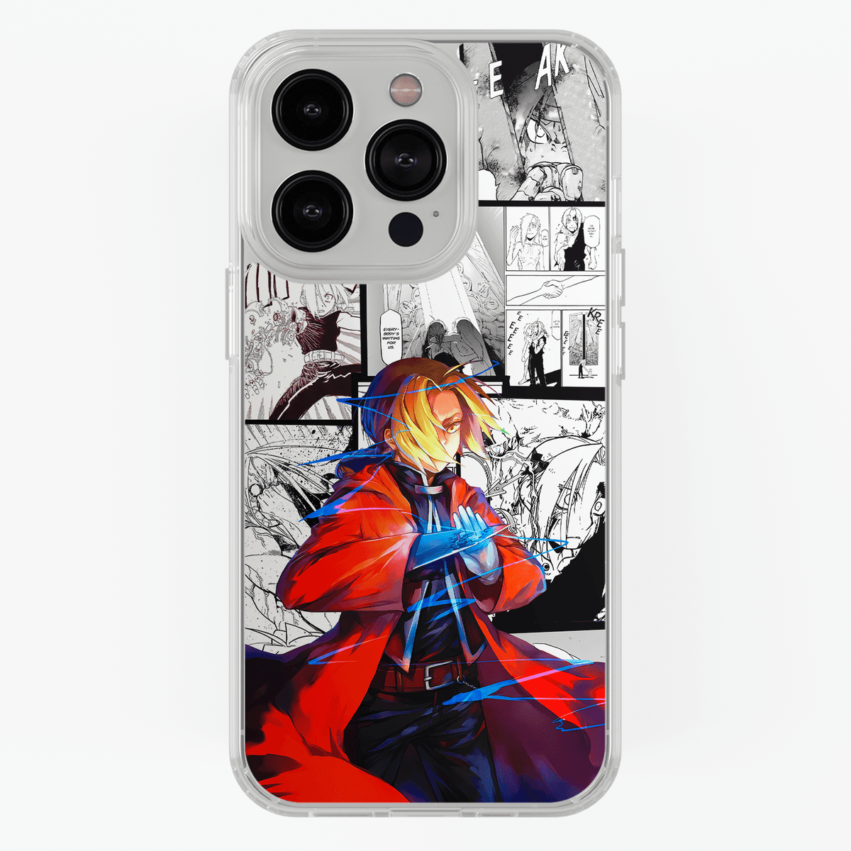 Funda Edward Elric - D6 (Full Metal Alchemist) - Kiracases by Pulso creativo