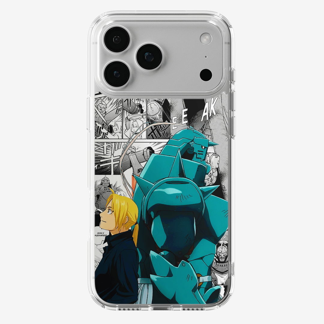 Funda Edward x Alphonse - D1 (Full Metal Alchemist) - Kiracases by Pulso creativo