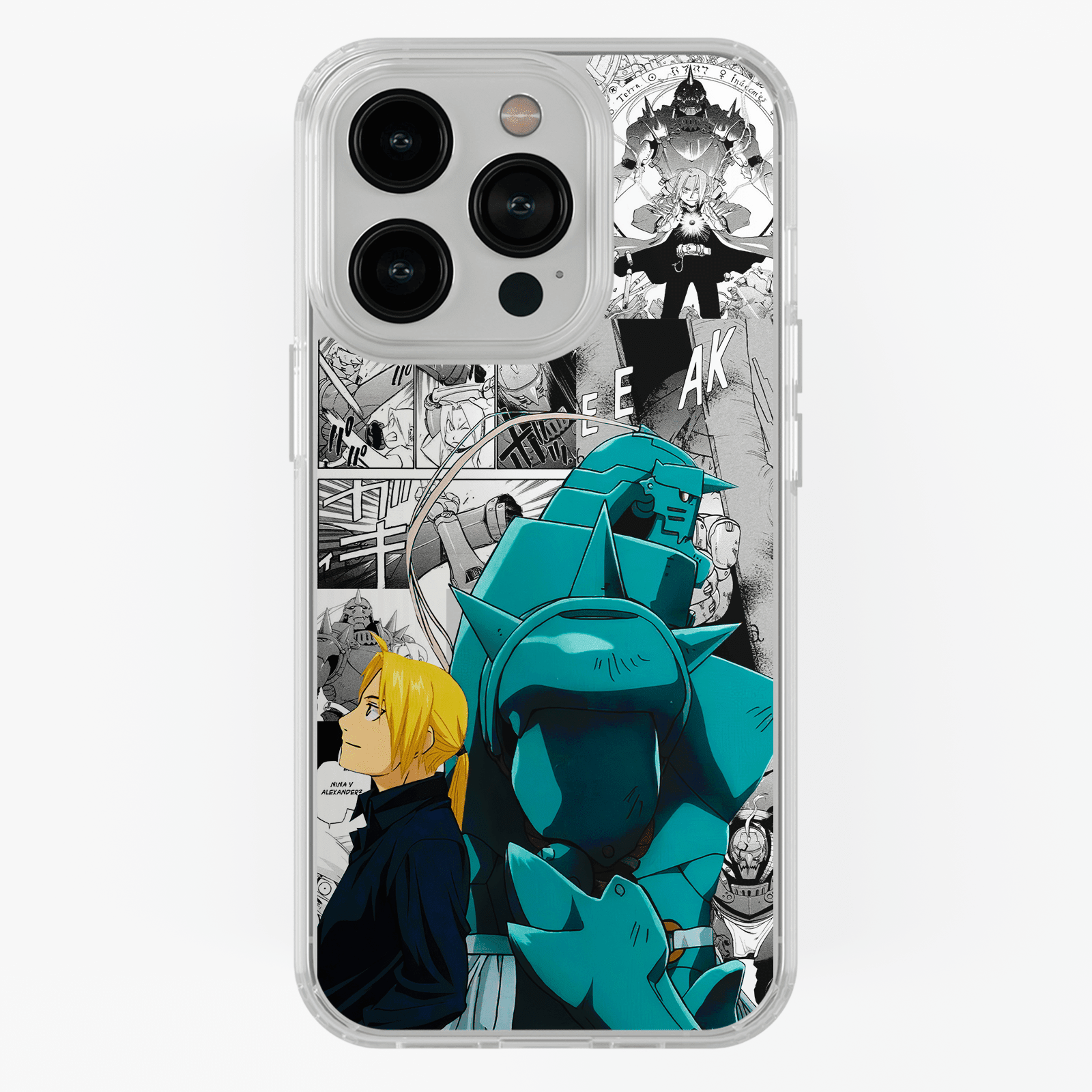 Funda Edward x Alphonse - D1 (Full Metal Alchemist) - Kiracases by Pulso creativo