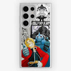 Funda Edward x Alphonse - D4 (Full Metal Alchemist) - Kiracases by Pulso creativo