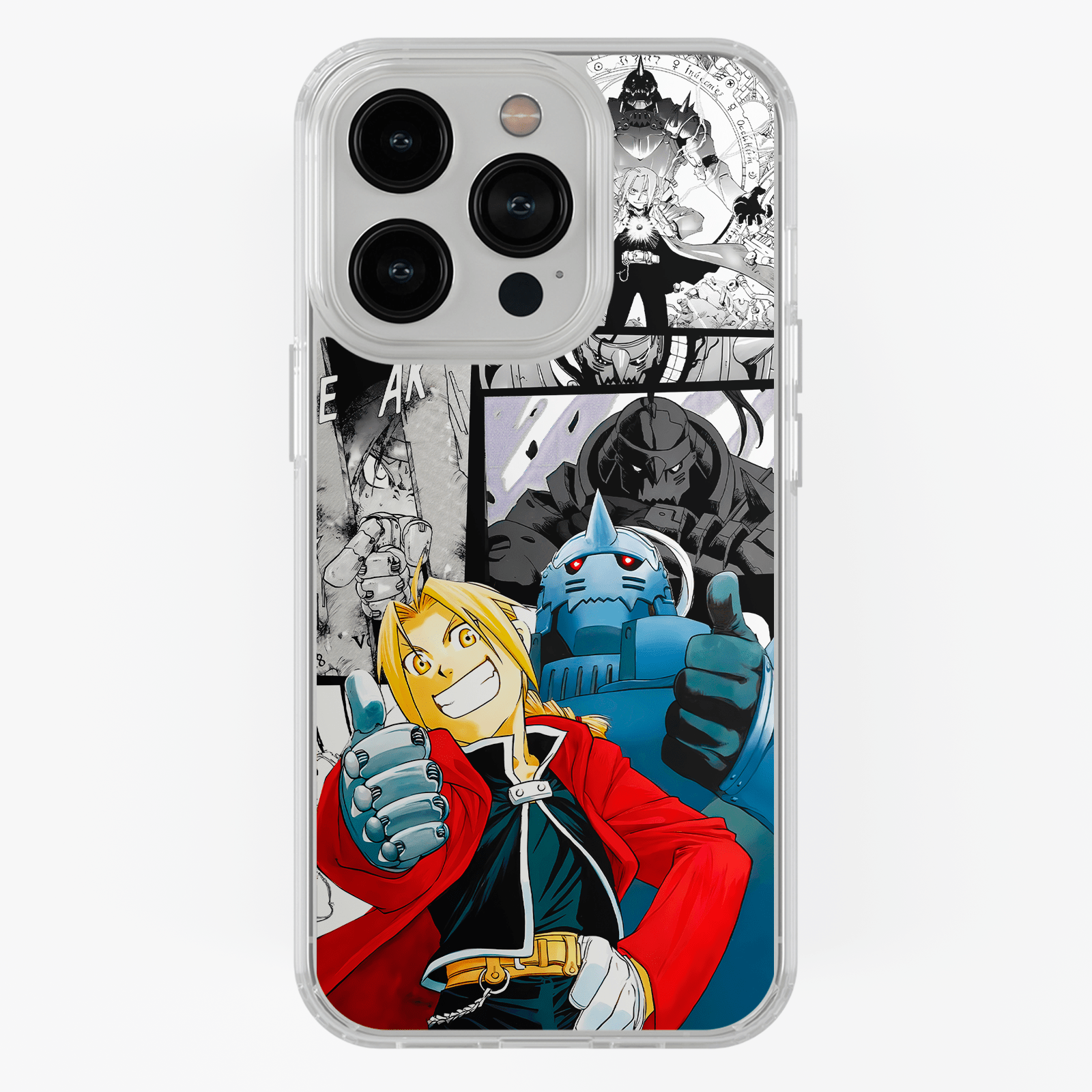 Funda Edward x Alphonse - D4 (Full Metal Alchemist) - Kiracases by Pulso creativo