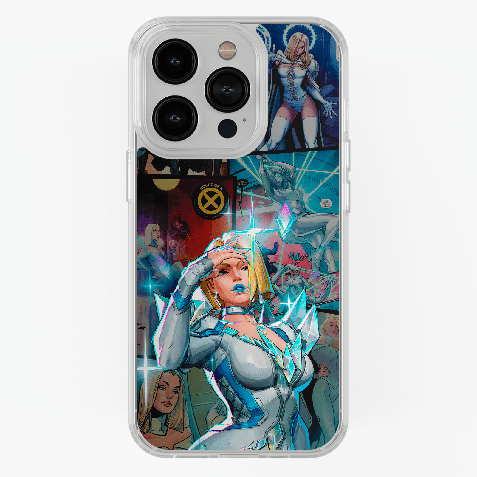 Funda Emma Frost - D4 (MARVEL) - Kiracases by Pulso creativo