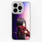 Funda de Eren Yeager and Mikasa Ackerman para iPhone y Samsung | Kira Cases