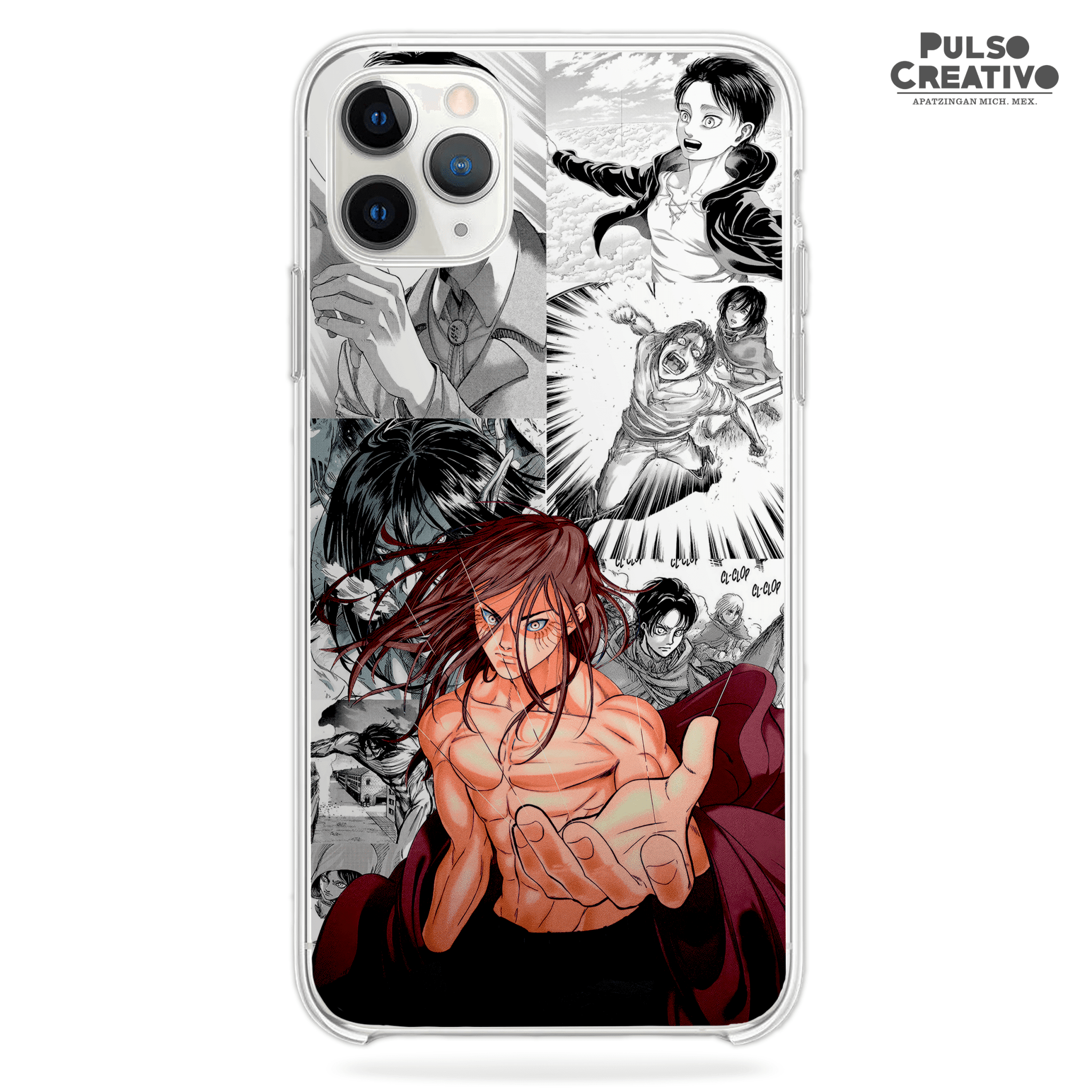Funda Eren Yeager - D2 (Attack On Titan) - Kiracases by Pulso creativo