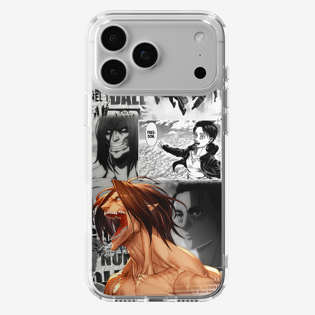 Funda Eren Yeager (TITAN) - Kiracases by Pulso creativo