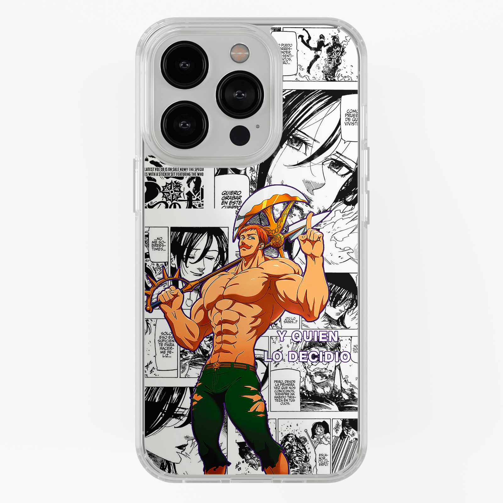 Funda Escanor - D2 (Nanatsu no Taizai) - Kiracases by Pulso creativo