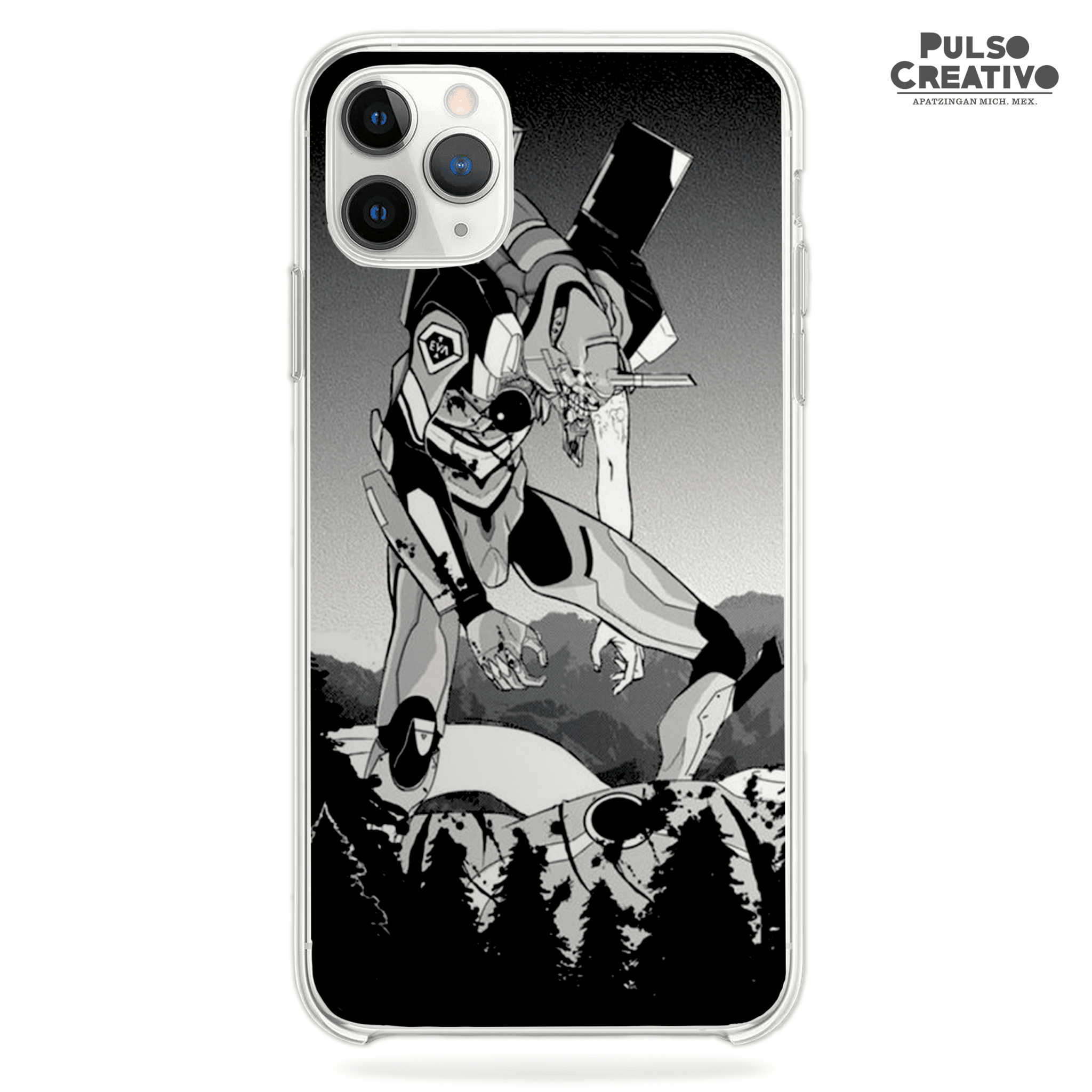 Funda Eva 01 - D6 (Evangelion) - Kiracases by Pulso creativo