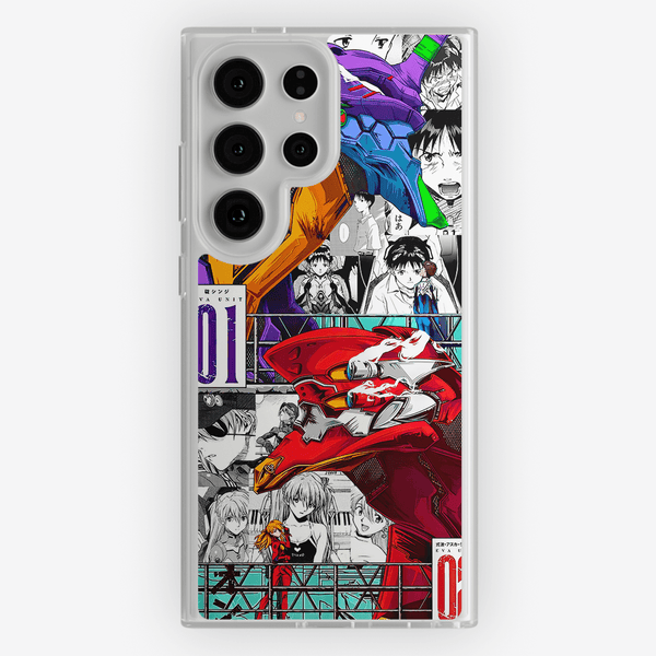 Funda Eva 01 x Eva 02 - D1 (Evangelion)
