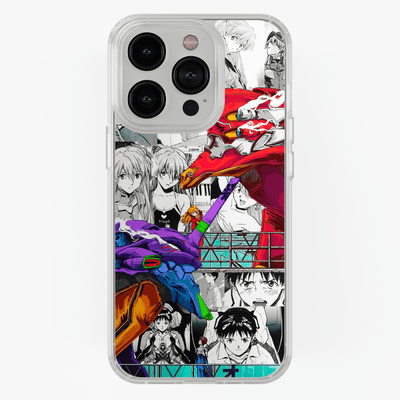 Funda Eva 01 x Eva 02 - D2 (Evangelion) - Kiracases by Pulso creativo