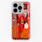 Funda de Eva-02 D2 para iPhone y Samsung | Kira Cases