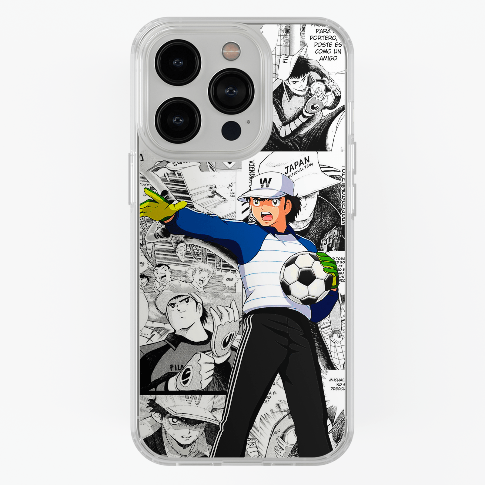 Funda Genzo Wakabayashi - D2 (Capitan Tsubasa J) - Kiracases by Pulso creativo