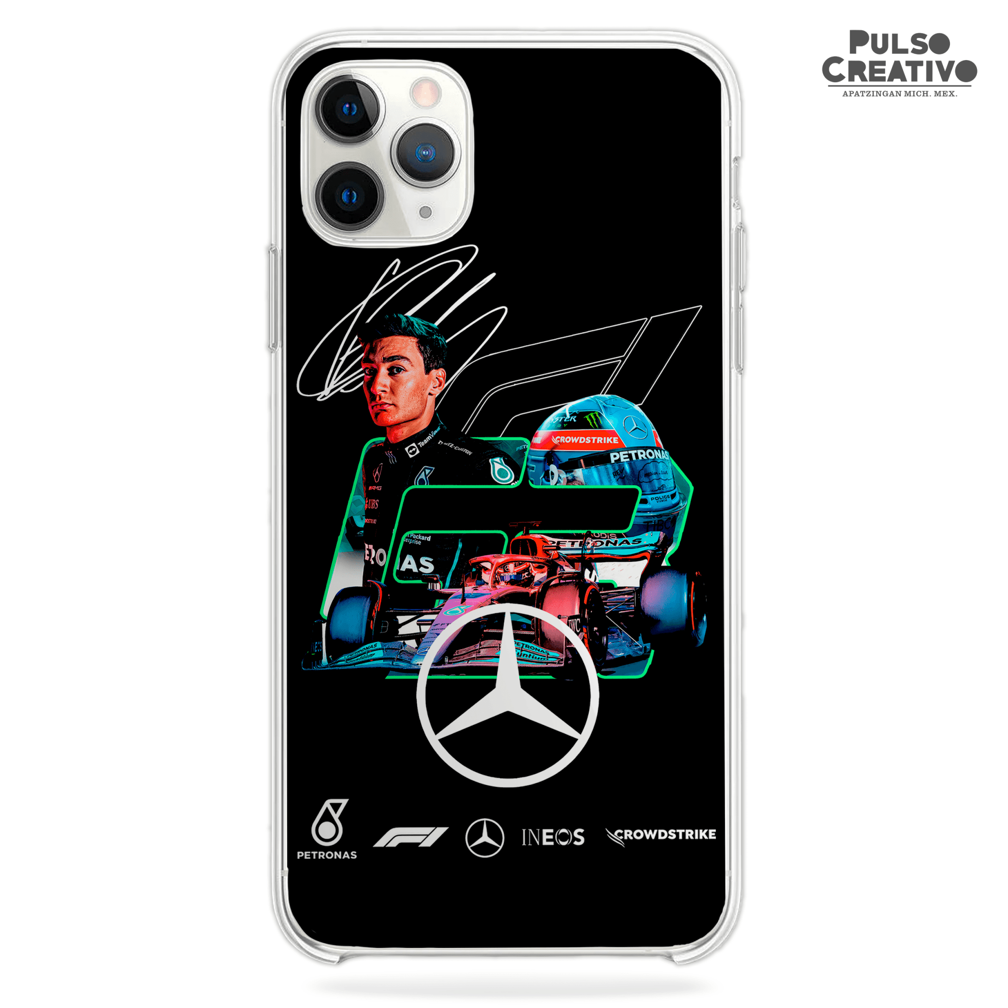 Funda de George Russell para iPhone y Samsung | Kira Cases