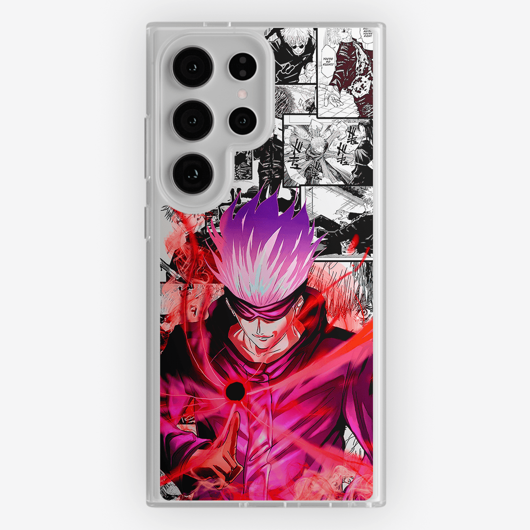 Funda Gojo Satoru Jutsushiki Hanten: Aka - Kiracases by Pulso creativo