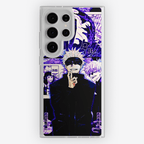 Funda Gojo Satoru Purpura - Kiracases by Pulso creativo