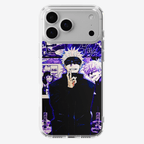 Funda Gojo Satoru Purpura - Kiracases by Pulso creativo